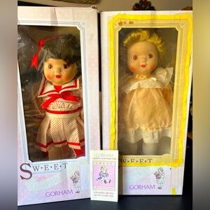 2 Sweet Inspirations Dolls By Gorham 18" Tall 1979